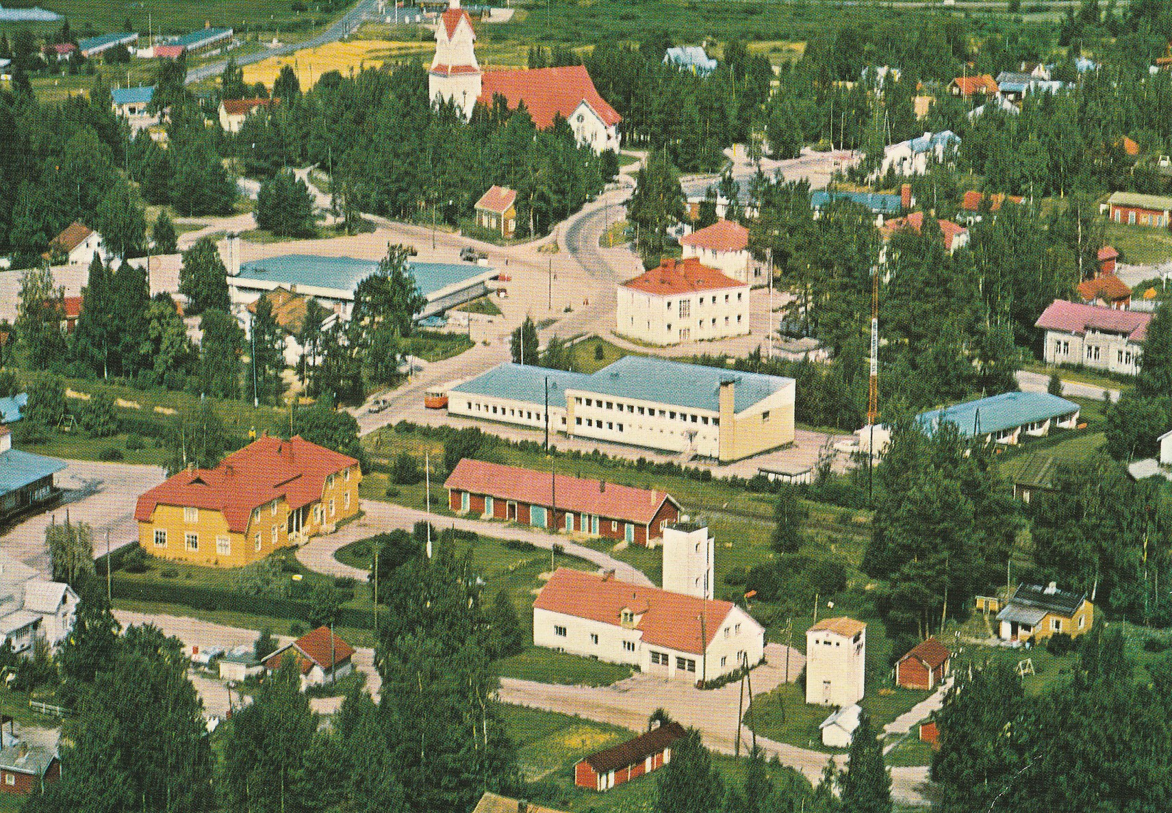 kirkonkylä taloja vanha
