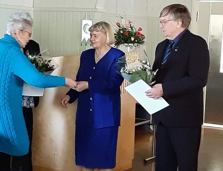 Kunniamerkki ihmiset juhla