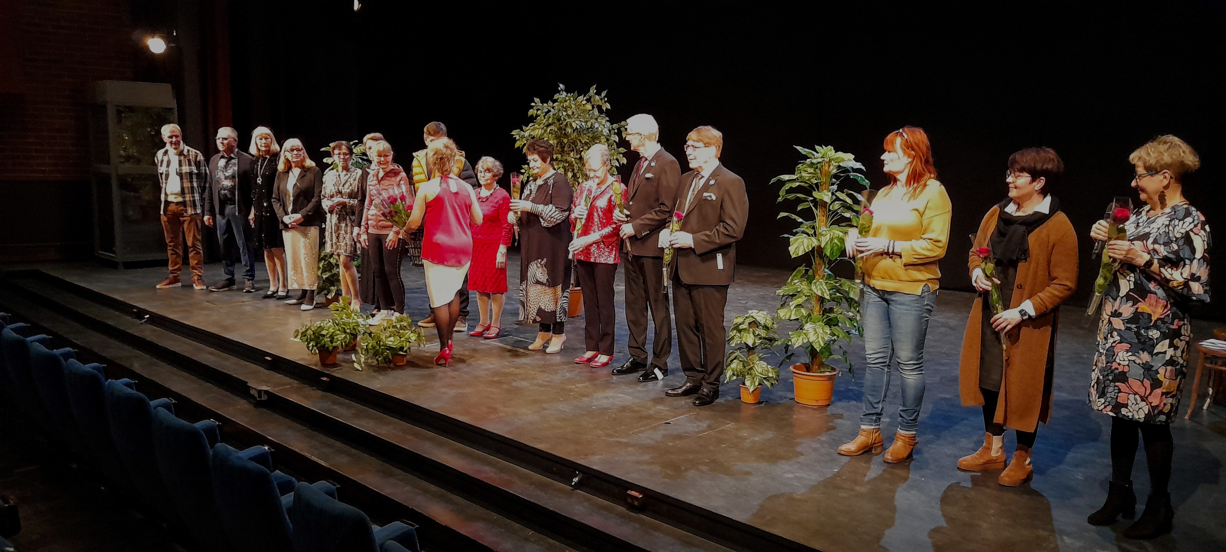Muotinäytöksen mannekiinit