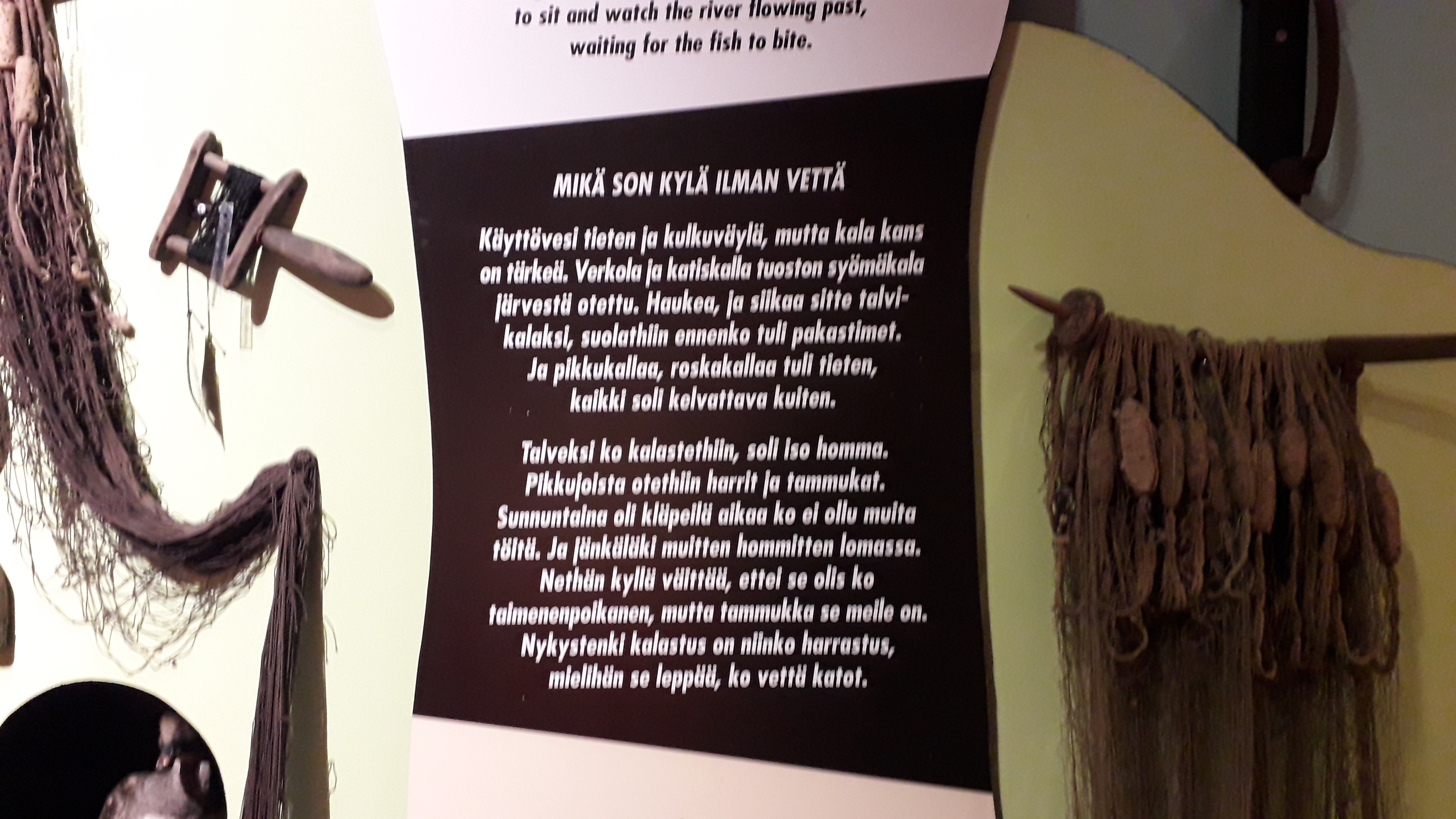 Mikä son kylä ilman vettä