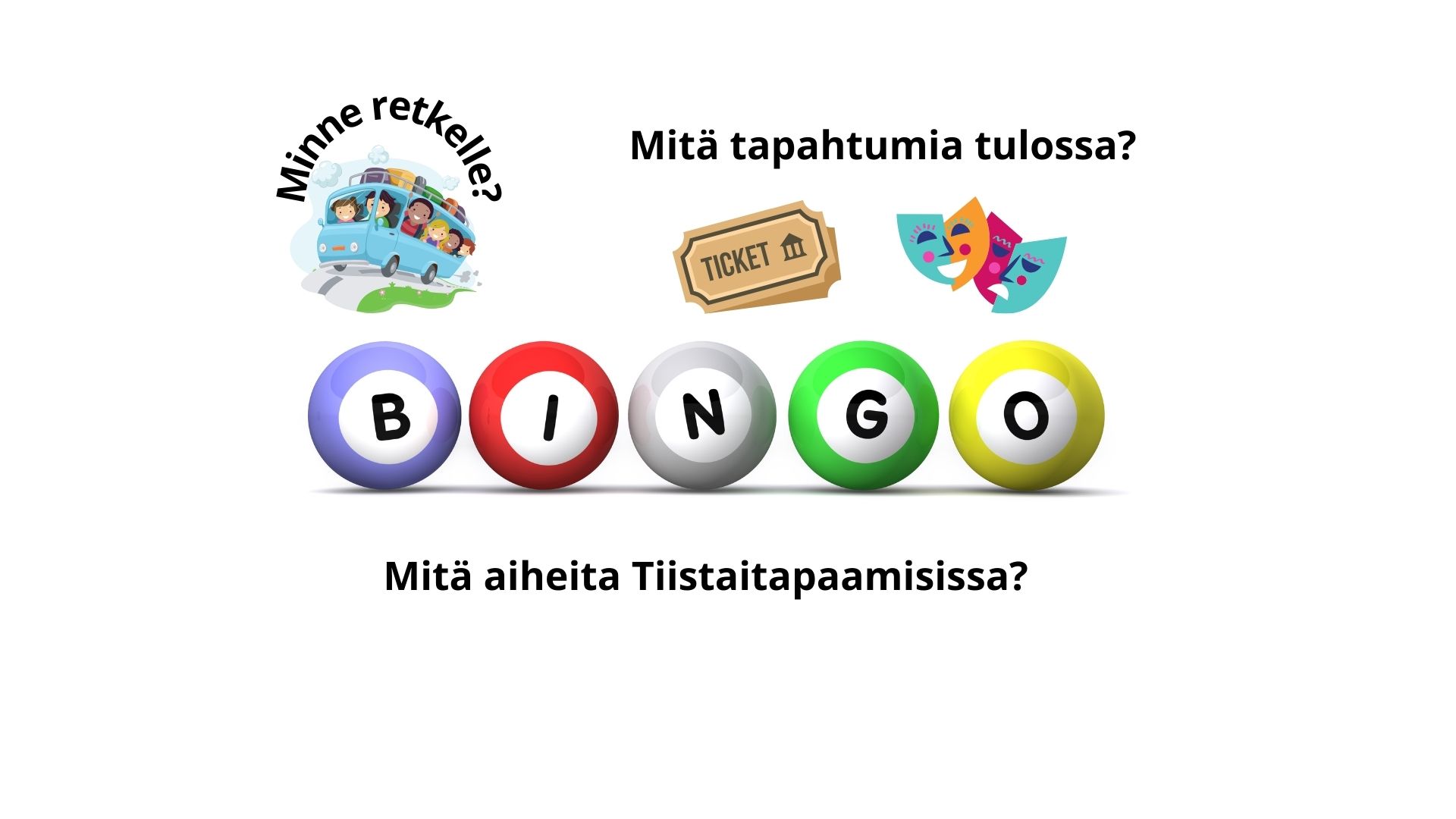 Bingopallot ja muita kuvia