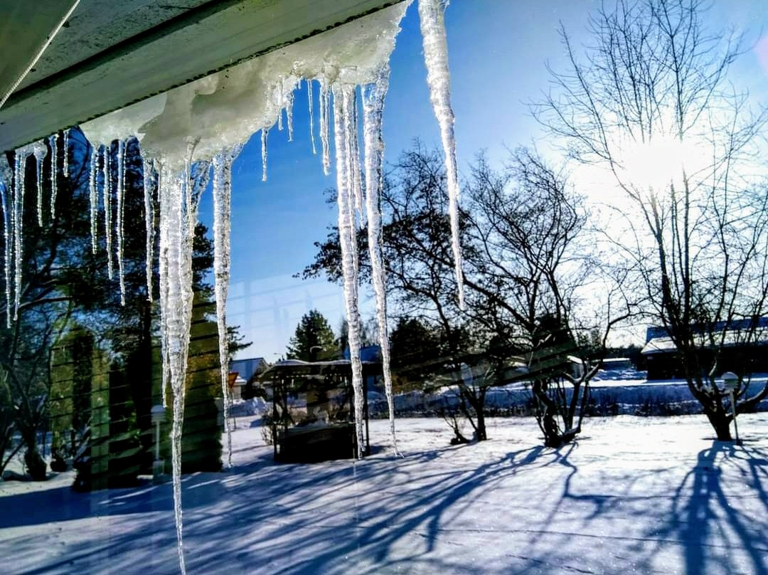 Jääpuikot luonto