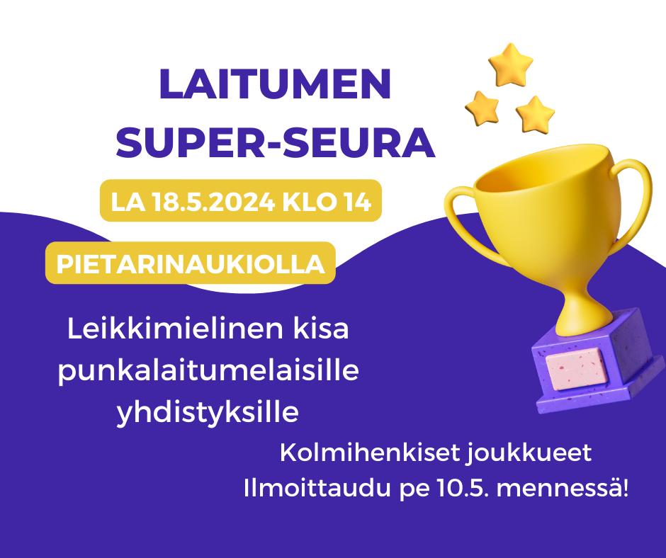 Laitumen Super-Seura mainos