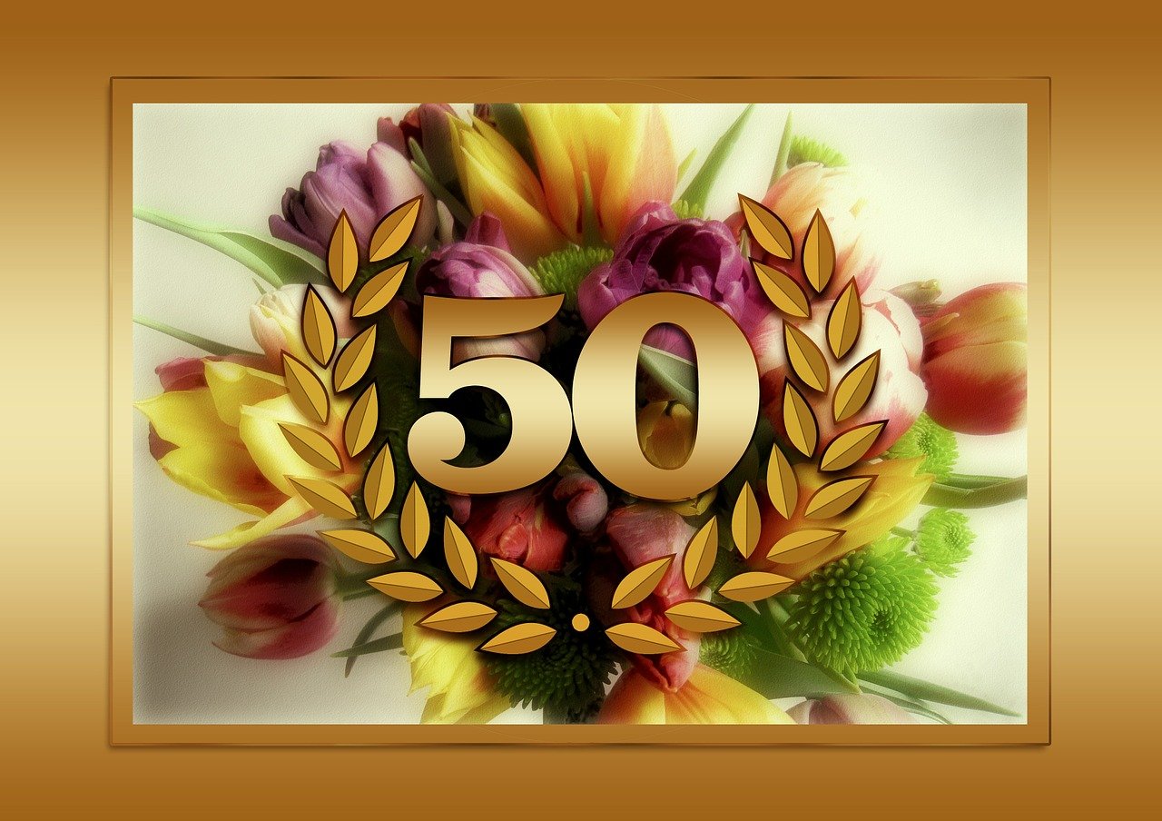 numero 50 juhlakuva