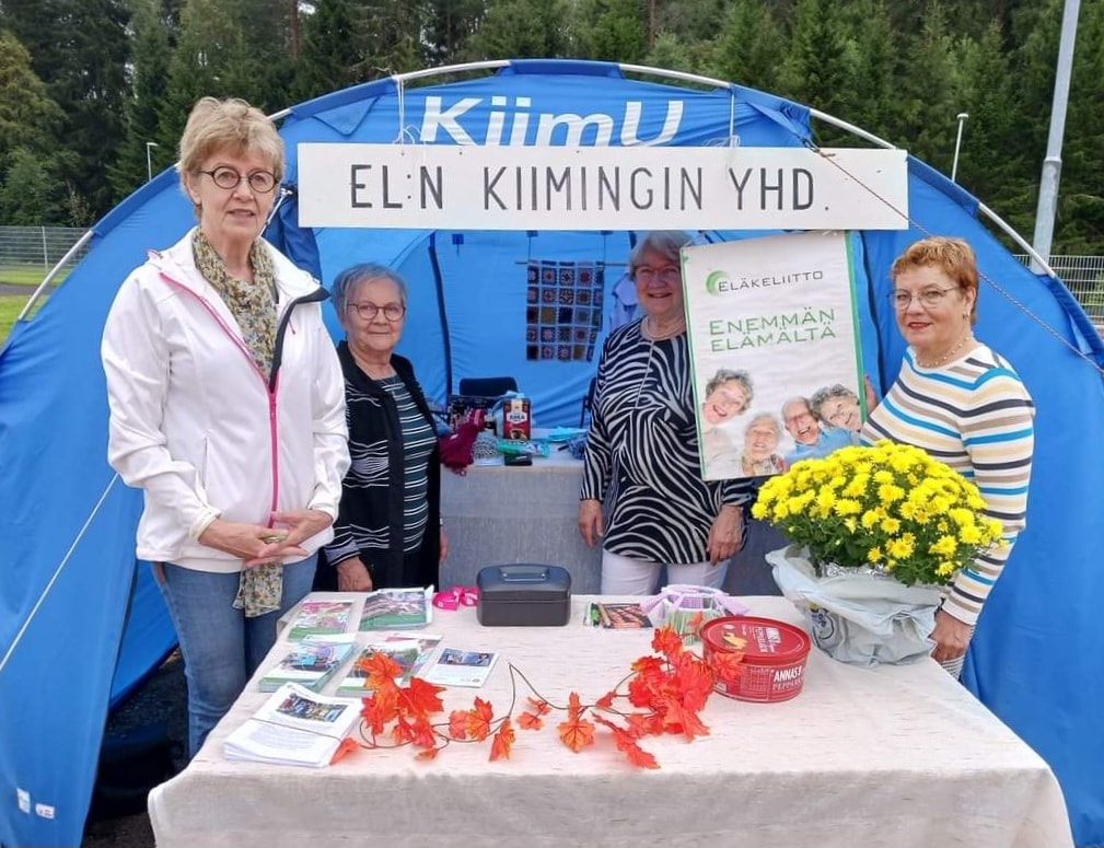Kiiminki kiiminkipäivien teltalla