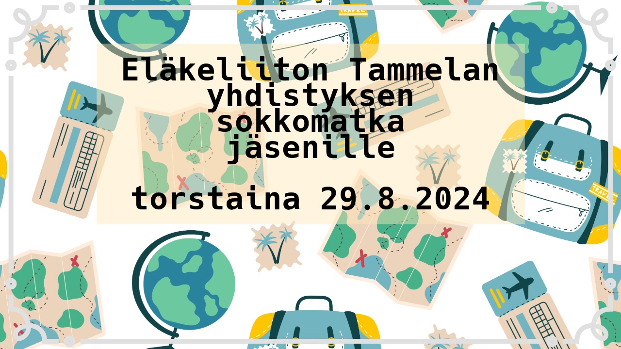 Tammelan sokkomatka2024