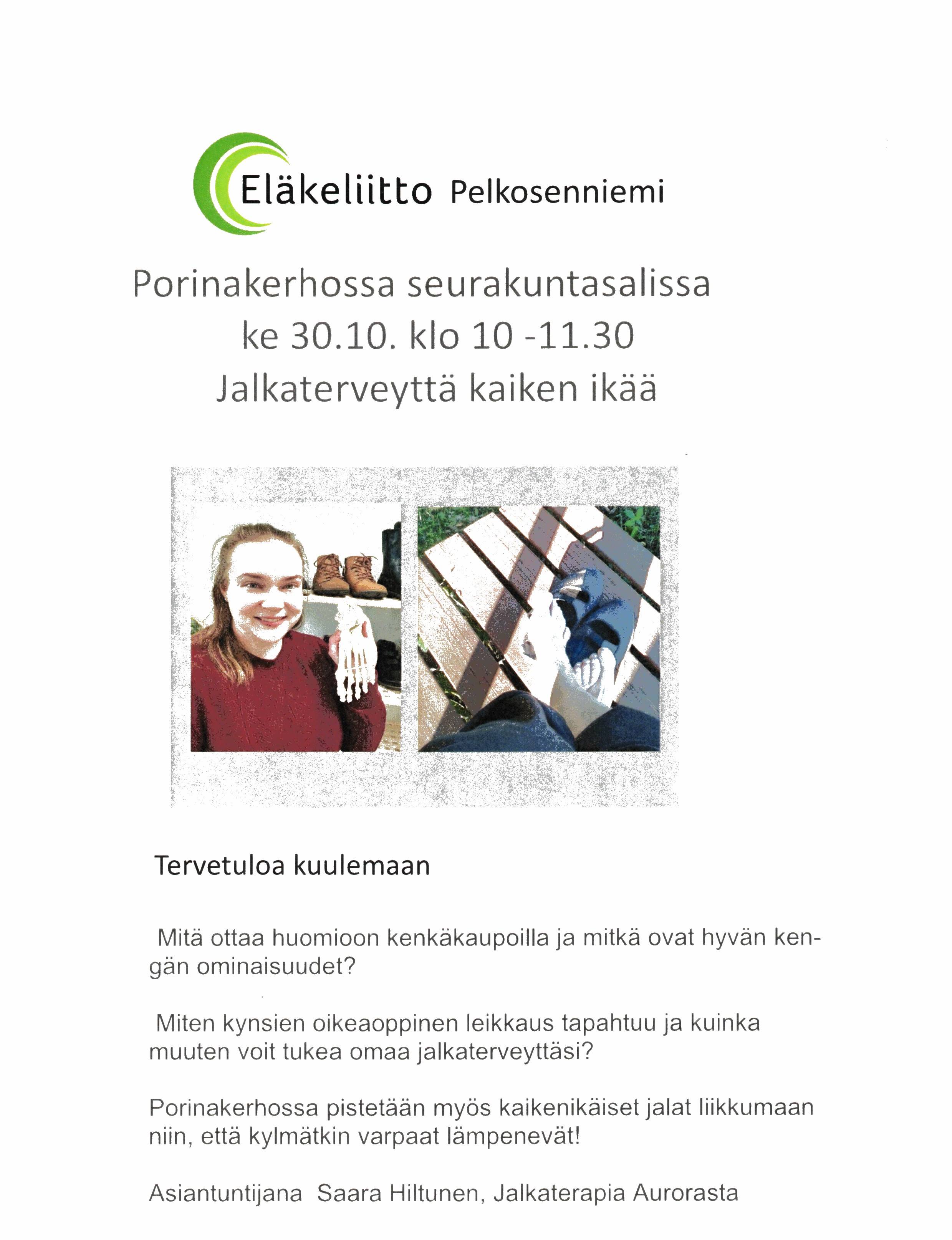 Jalkaterveyttä