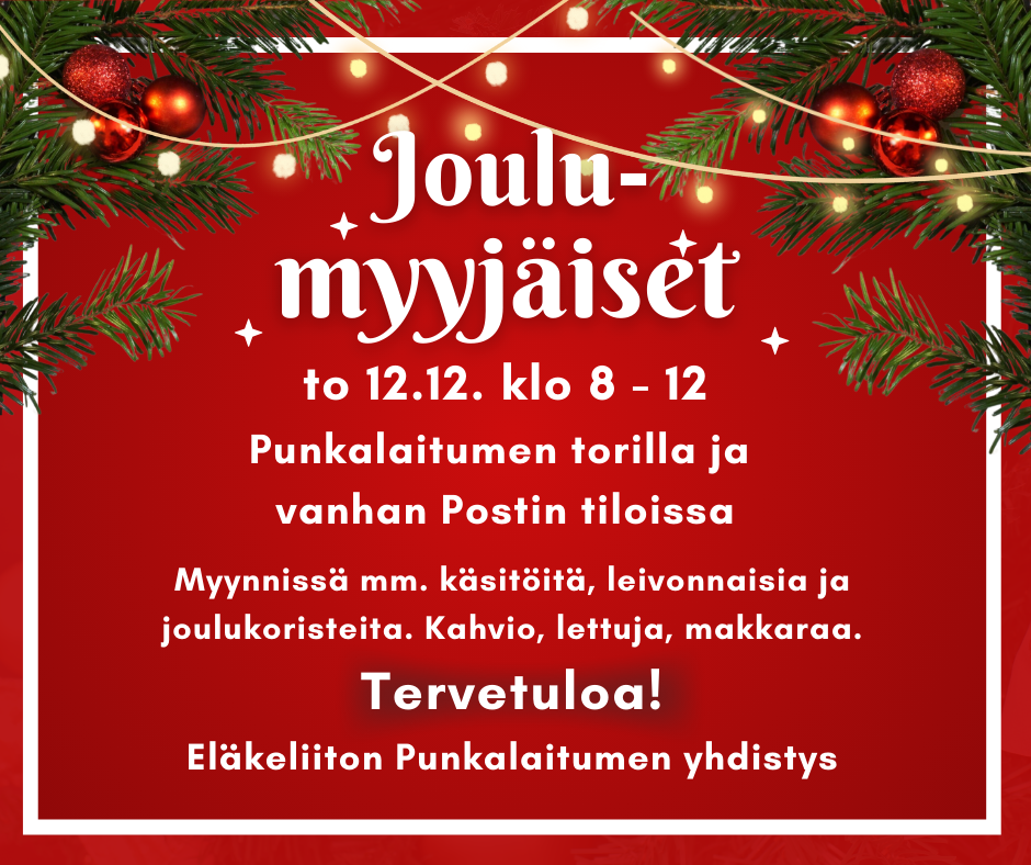 Joulumyyjäiset kuvituskuva