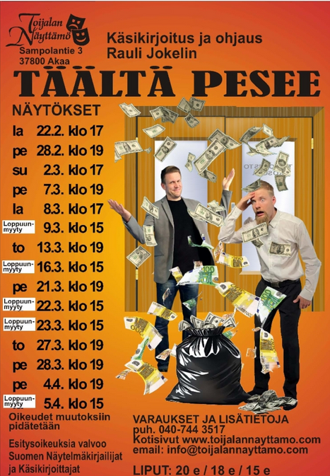 Komedia "Täältä pesee"