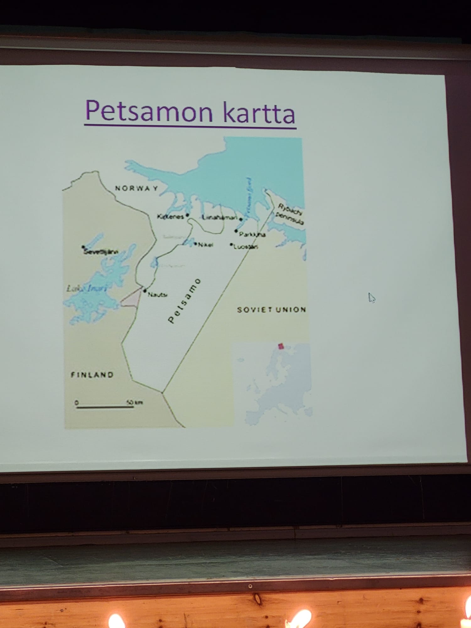 Petsamon kartta