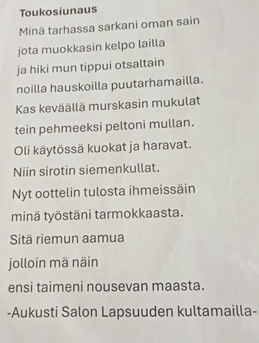 Tpukosiunaus Nivala