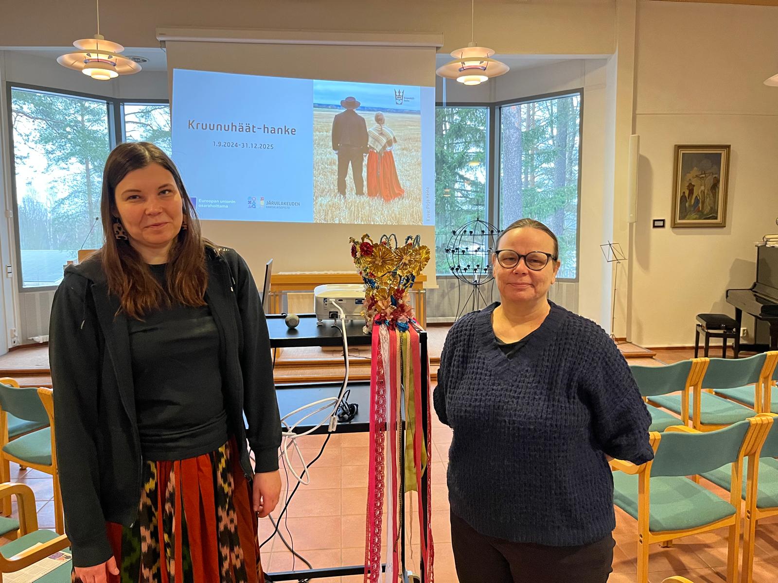 Maaria Koivula-Talkkari ja Satu Lumiaho