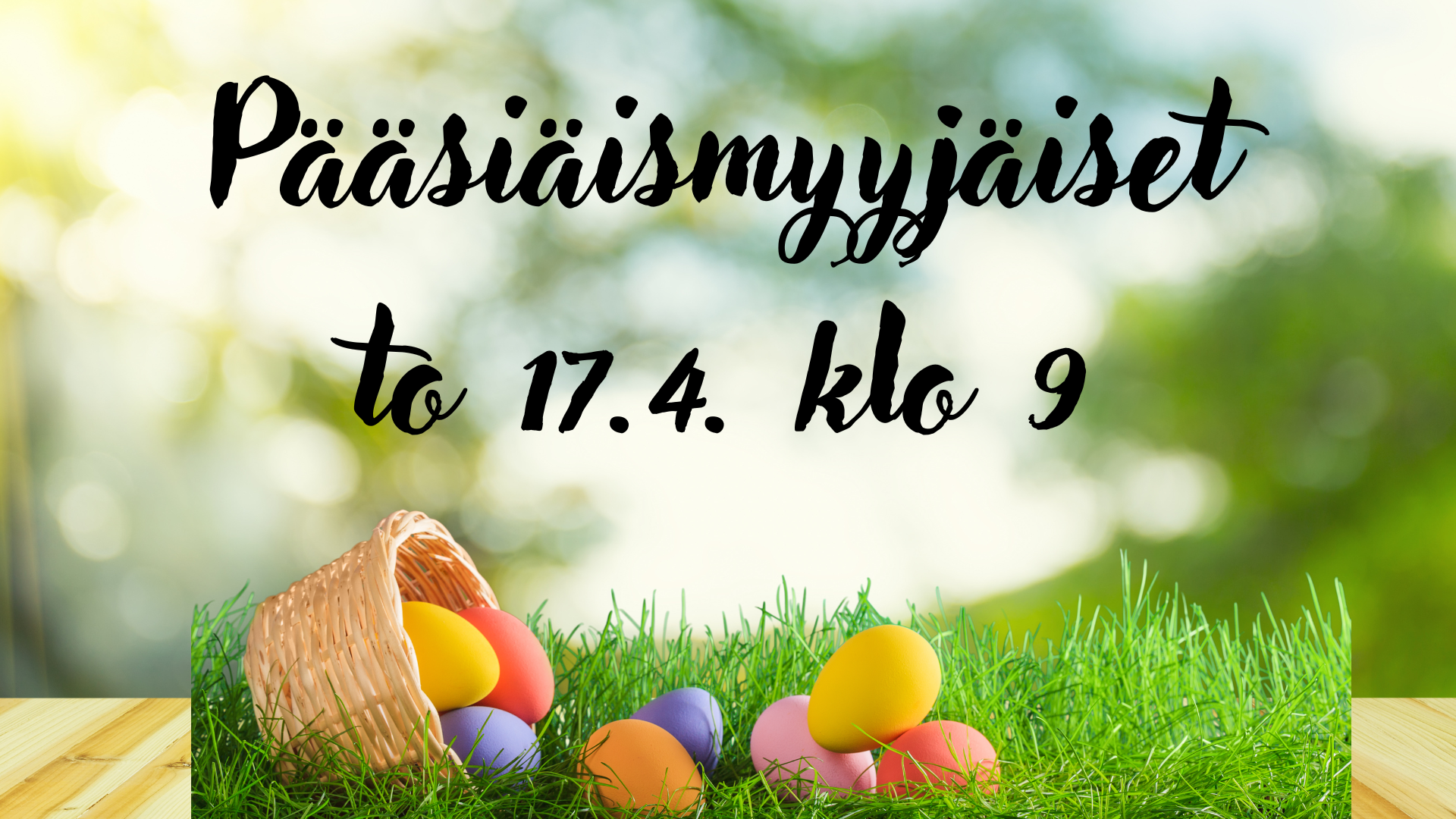 Punkalaidun pääsiäismyyjäiset 2025