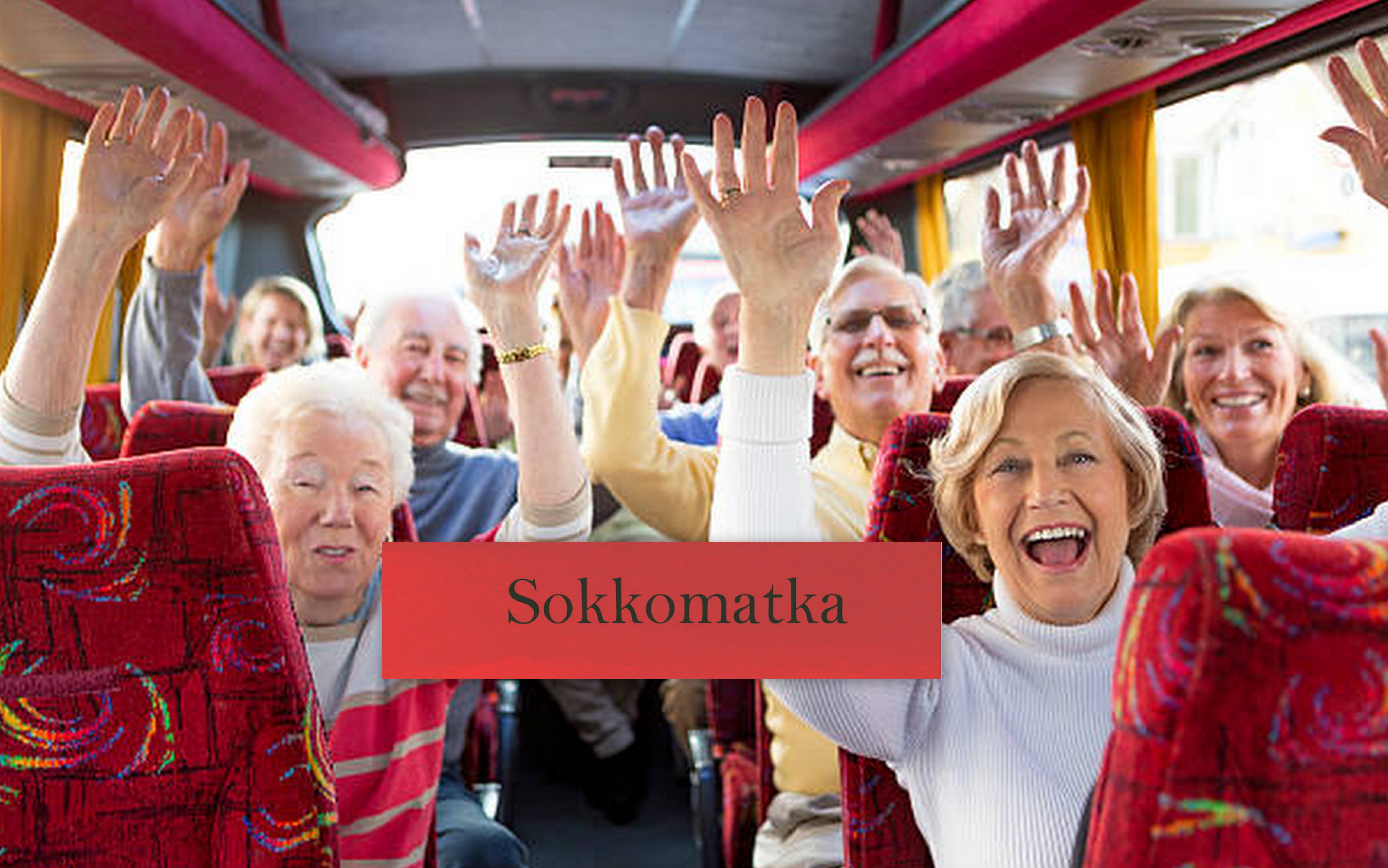 ihmisiä linja-autossa