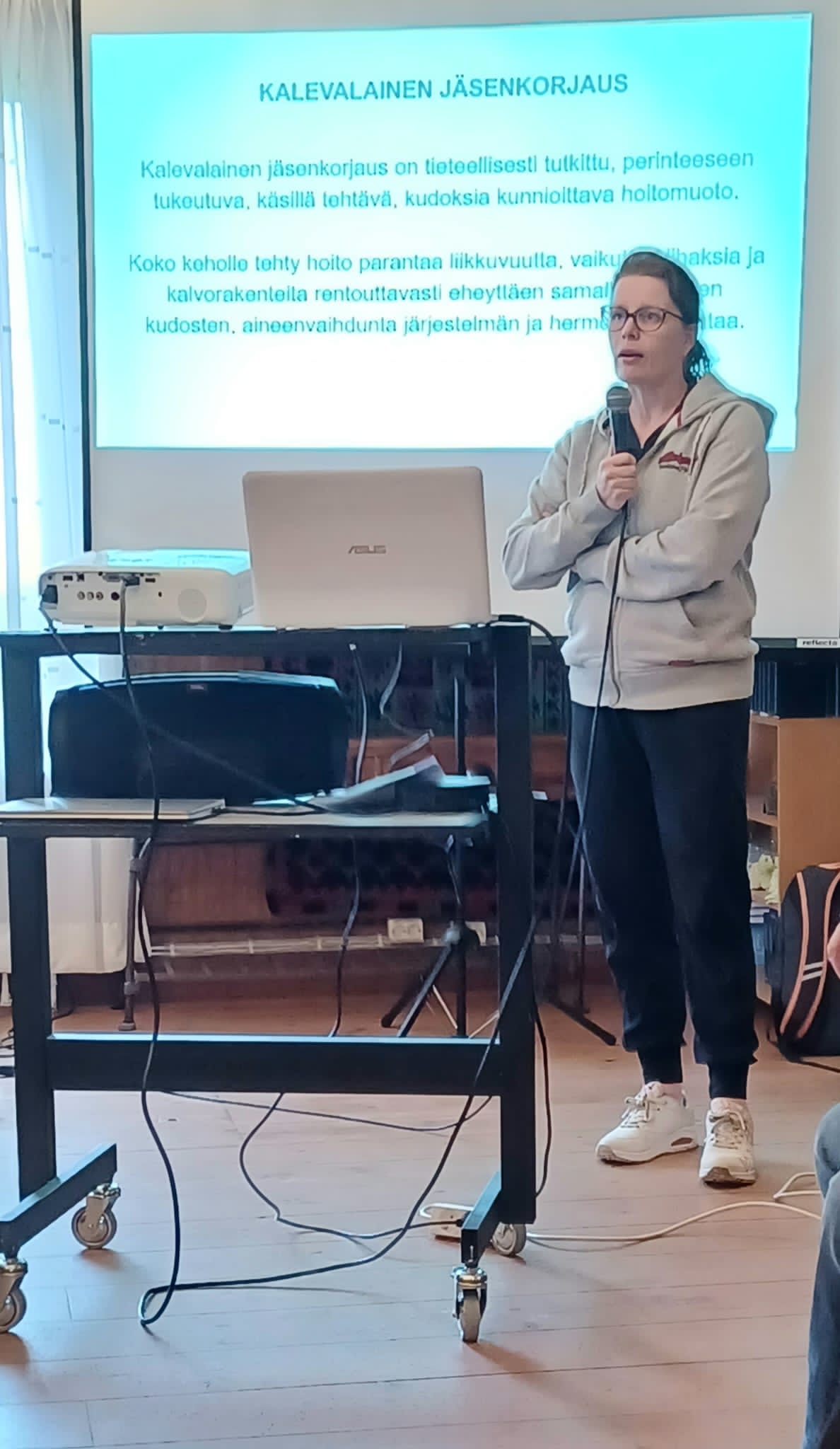 Fysioterapeutti Sirpa Harju