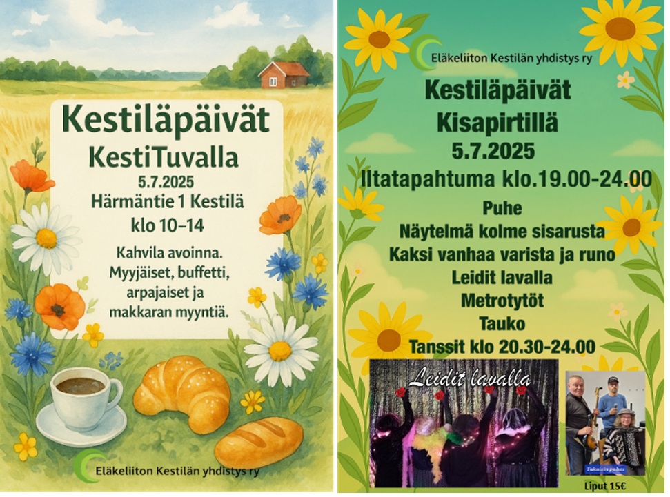 Kestilä Kestiläpäivien tapahtuma