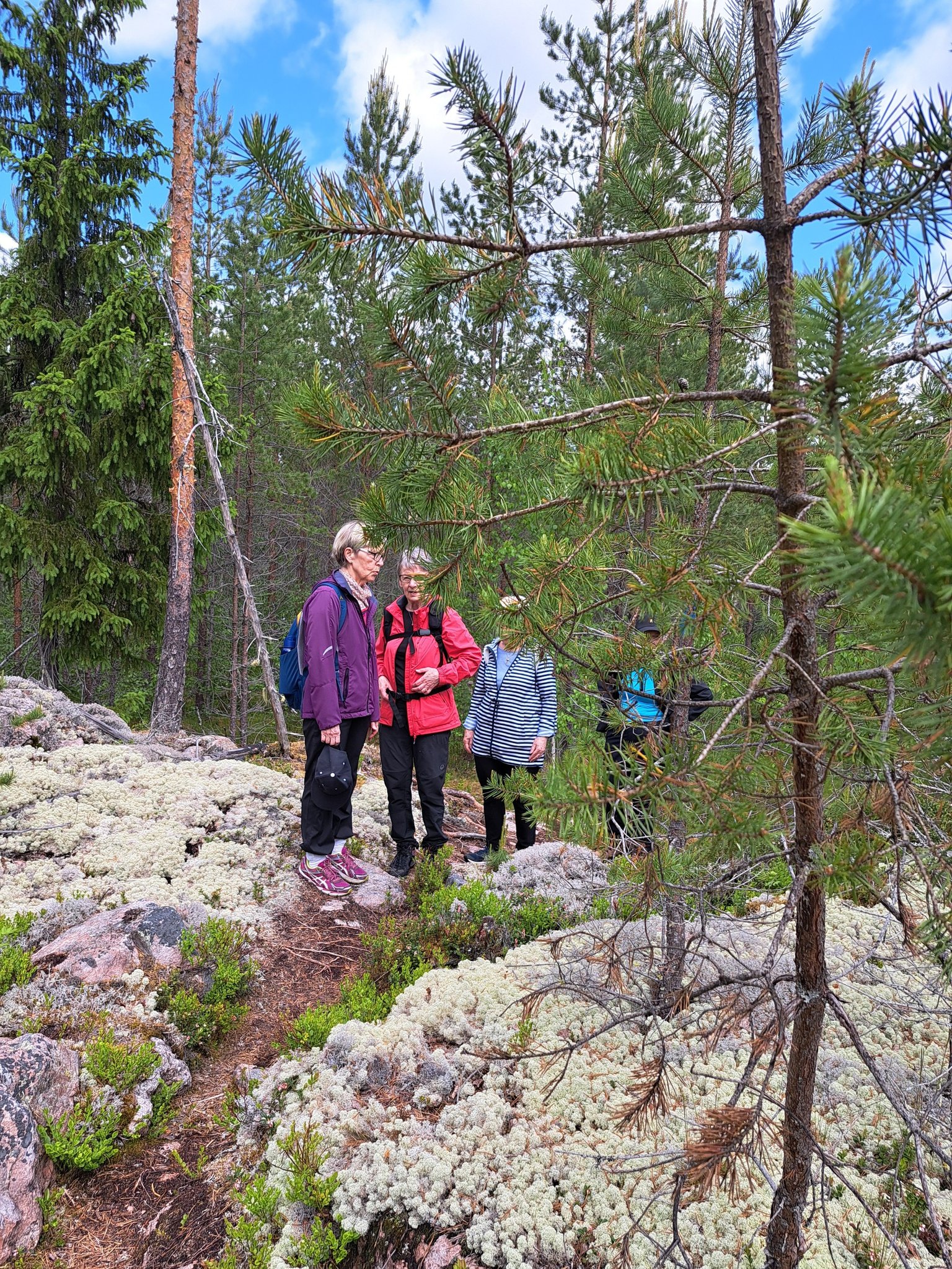 Kallioista reittiä