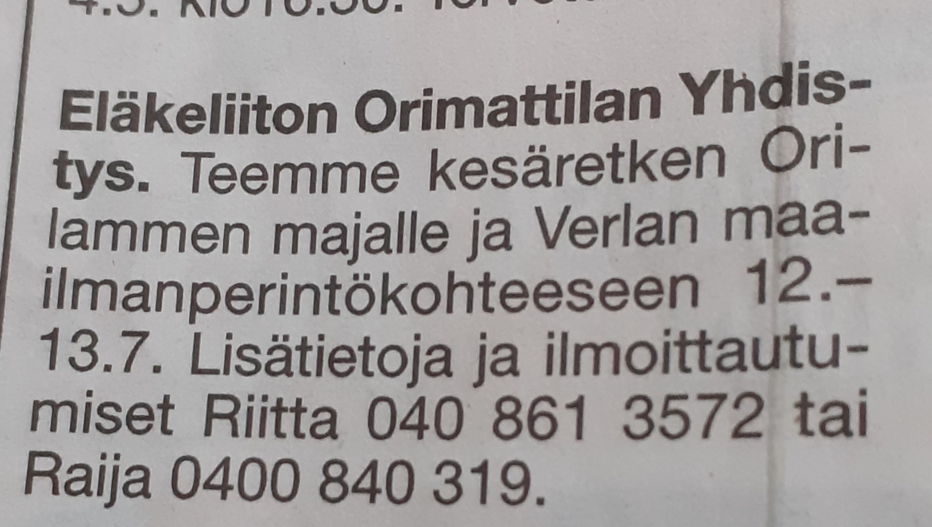 Orilammen maja 