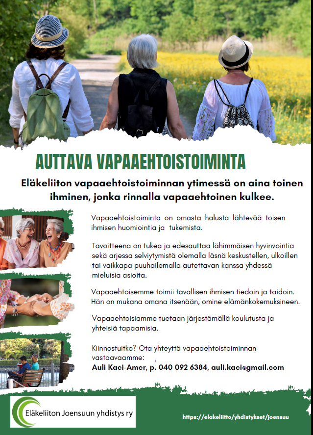 auttava vapaaehtoistoiminta