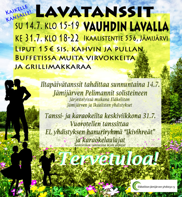JÄMIJÄRVEN LAVATANSSEJA
