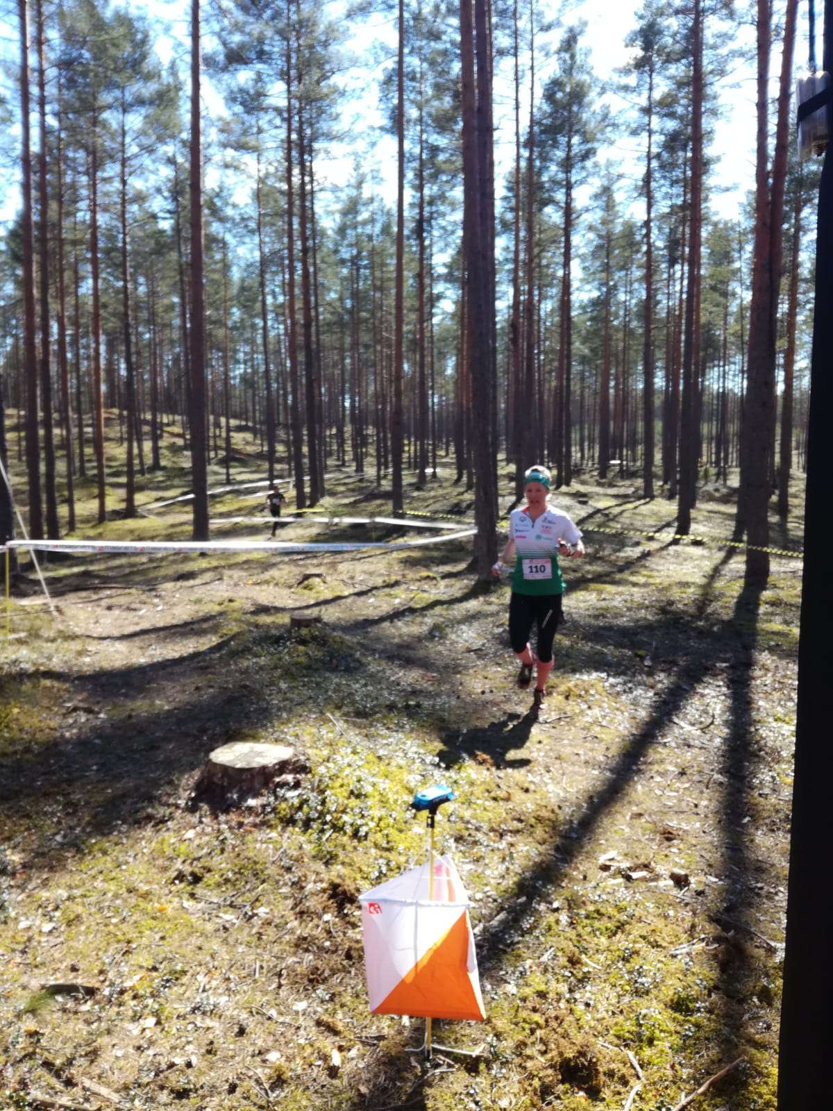Päivi Autio suunnistaa