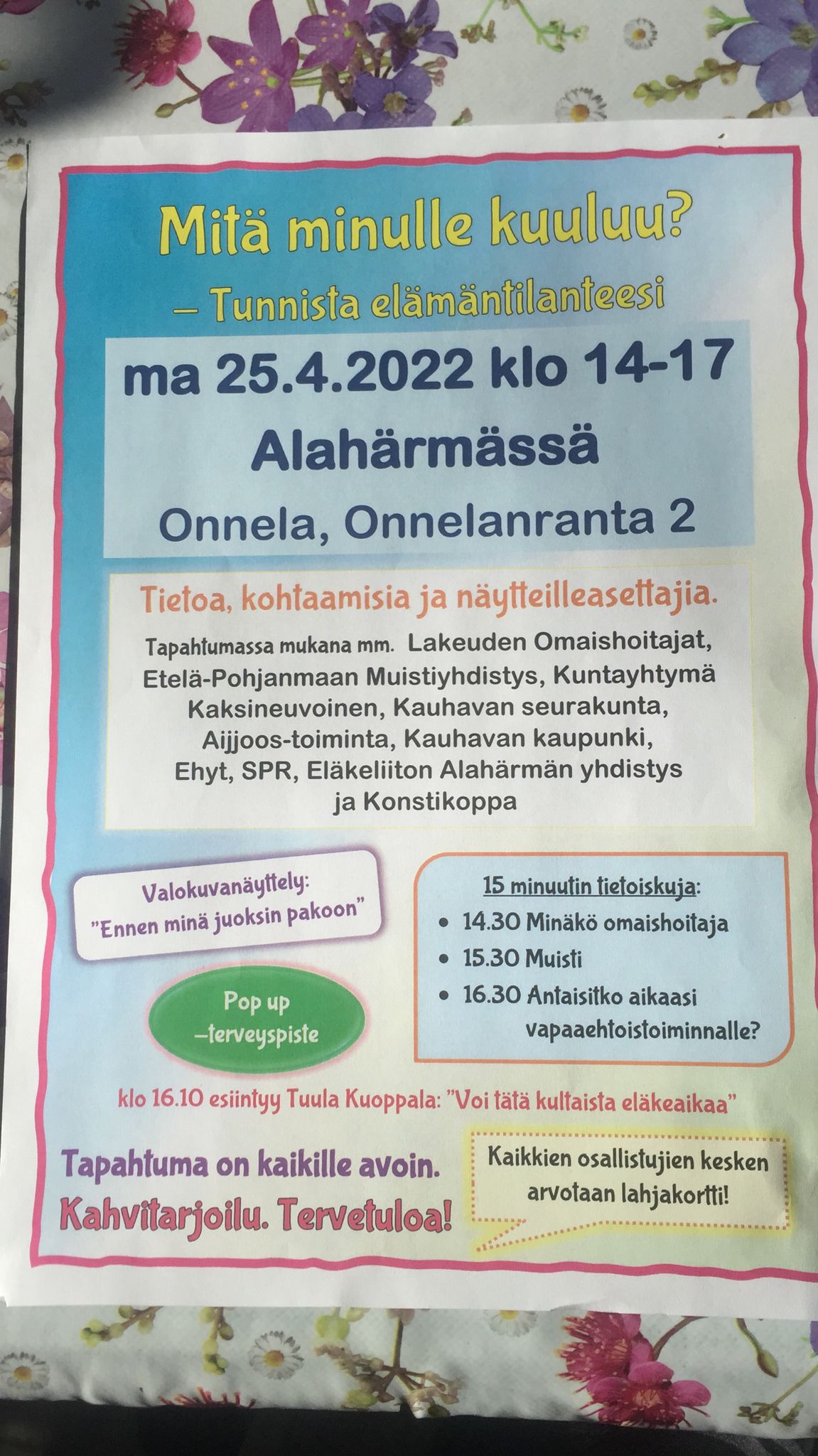 Tempaus Onnelassa