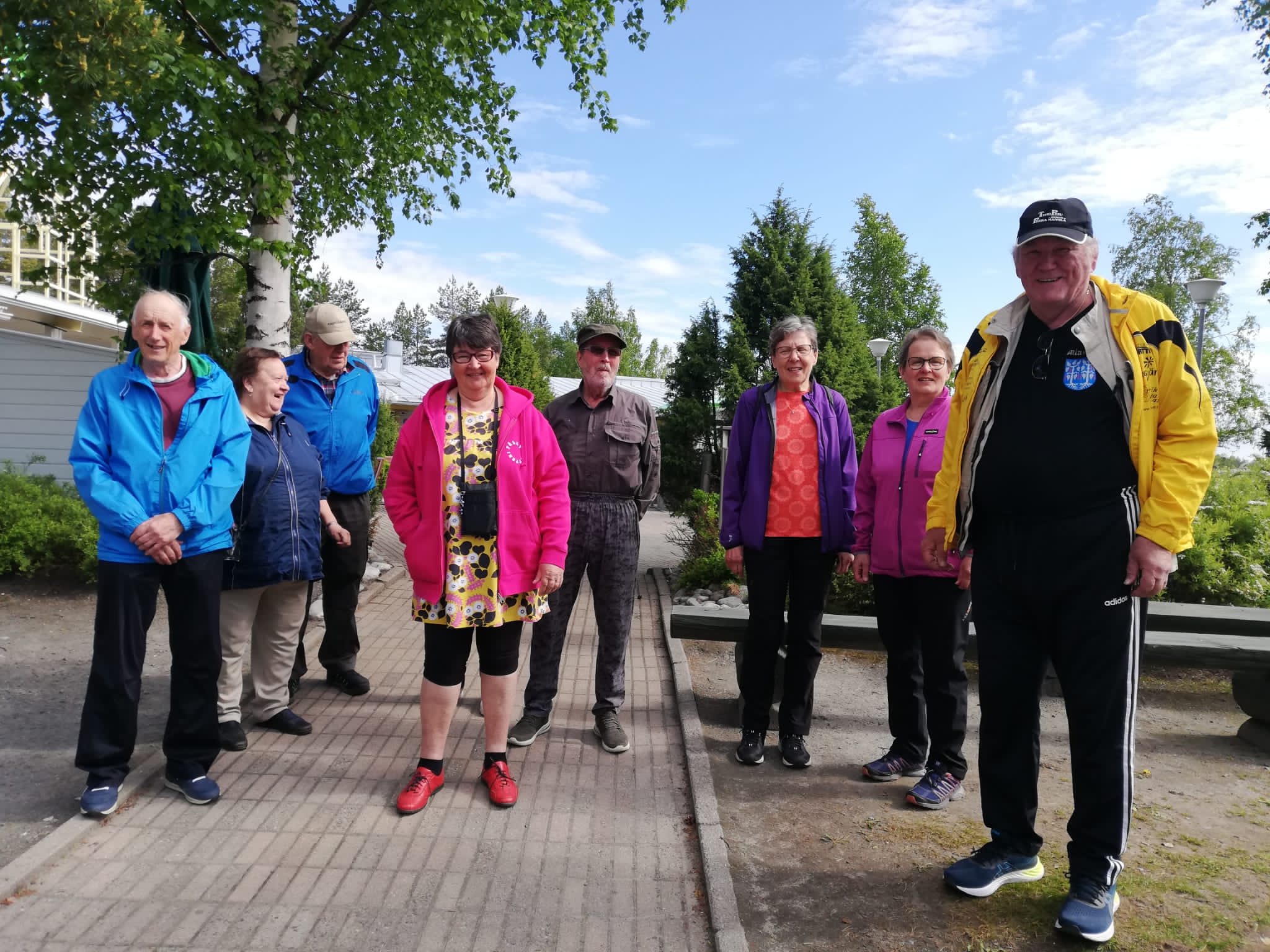 Jalasjärven yhdistyksen jäseniä