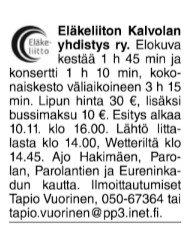 Olen suomalainen | Eläkeliitto