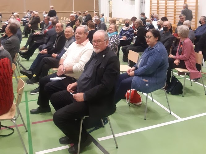 Yhdistyksen hallitus piirin syyskokouksessa
