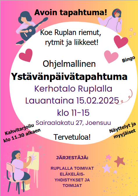 Ystävänpäivätapahtuma