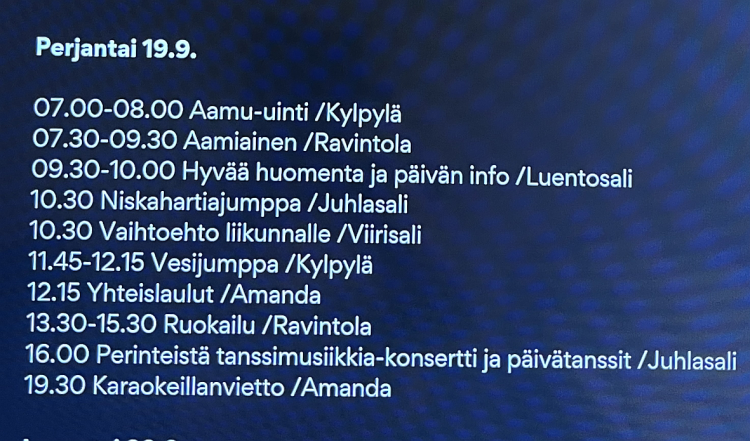 ohjelma