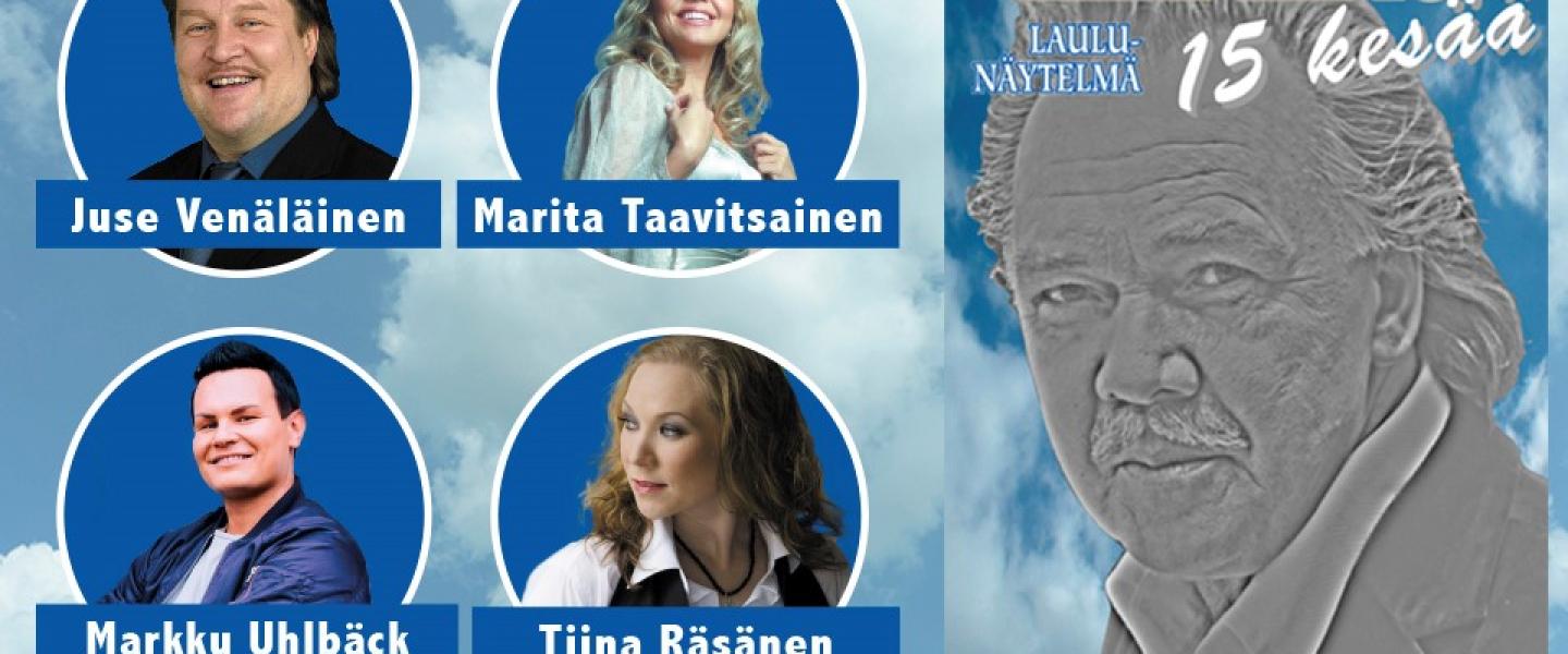 Kari Tapion 15 kesää -laulunäytelmä | Eläkeliitto