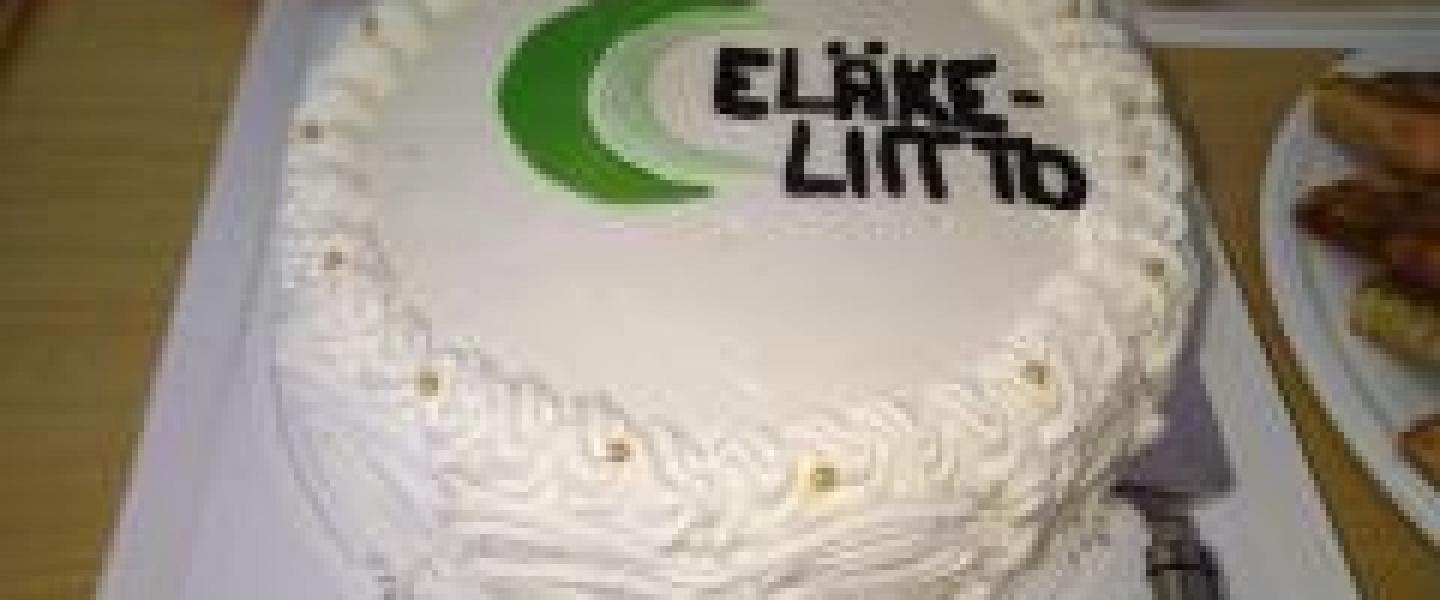 Eläkeliiton 50-vuotiskakku