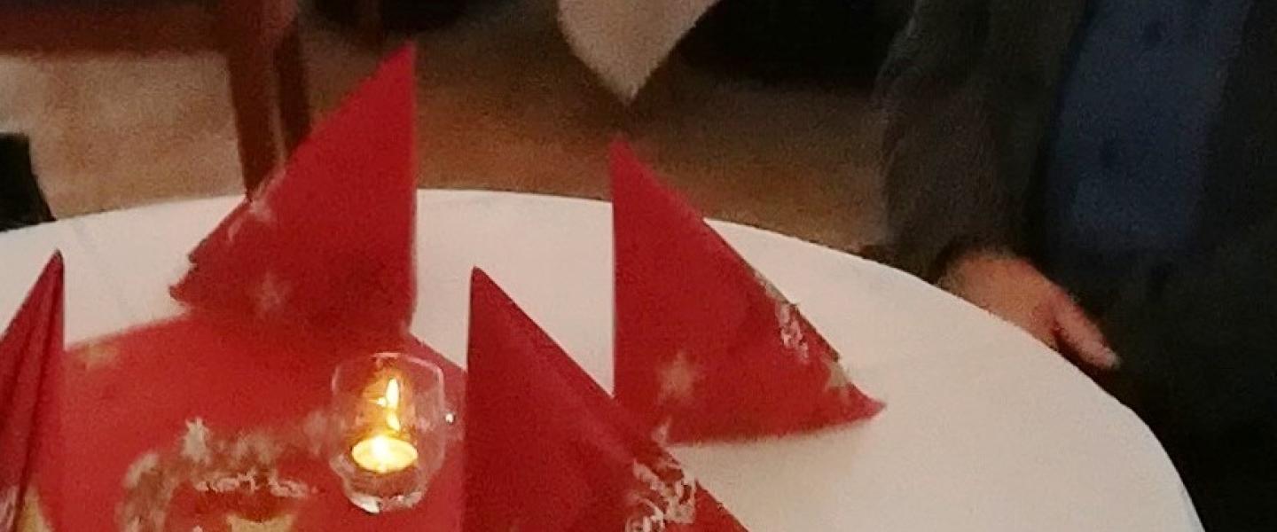 Pikkujouluinen kuva Kaustinen