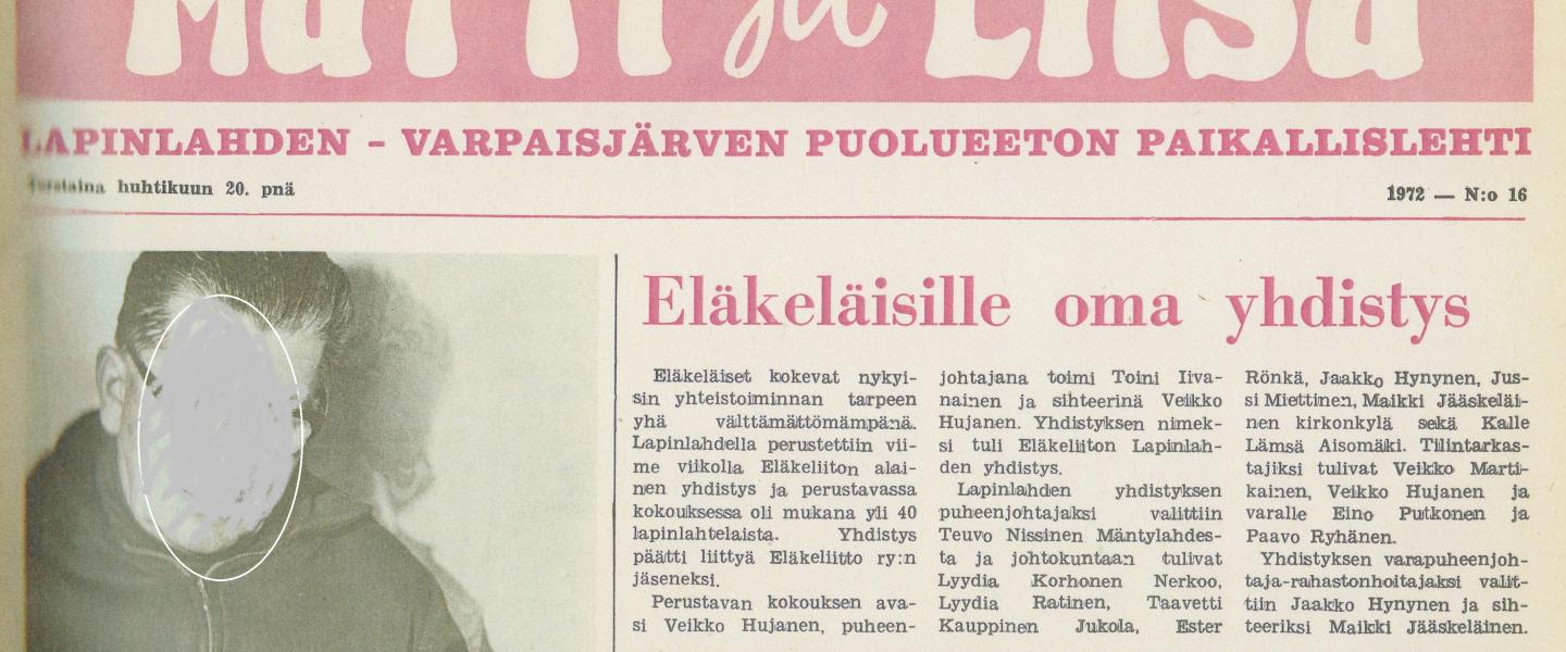 lehtijuttu