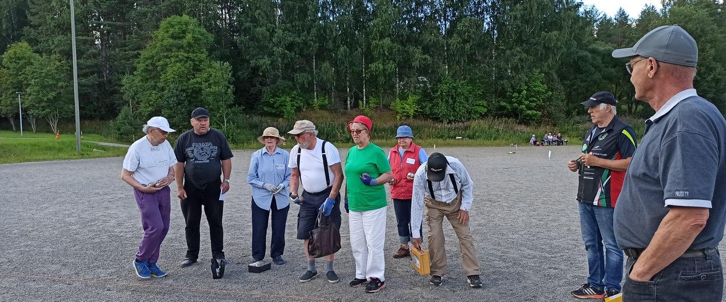 Petanqueturnaus 9.8.2022 Ylämaalla