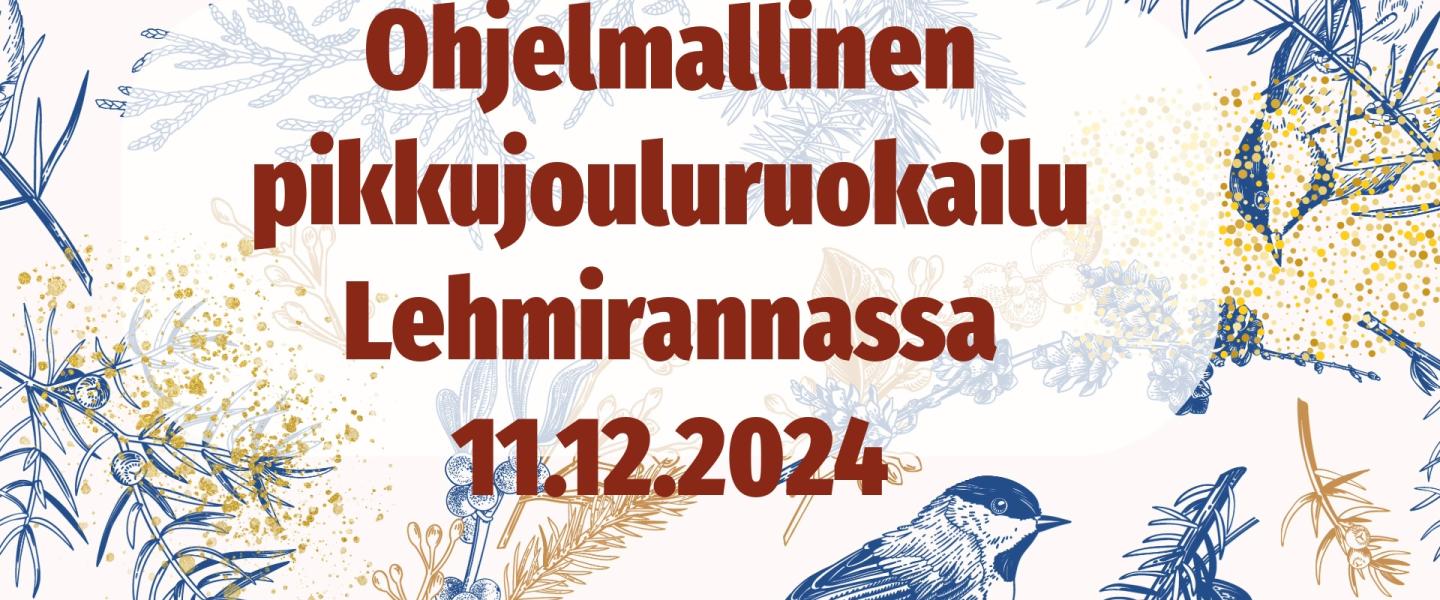 Lehmiranta jouluruokailu