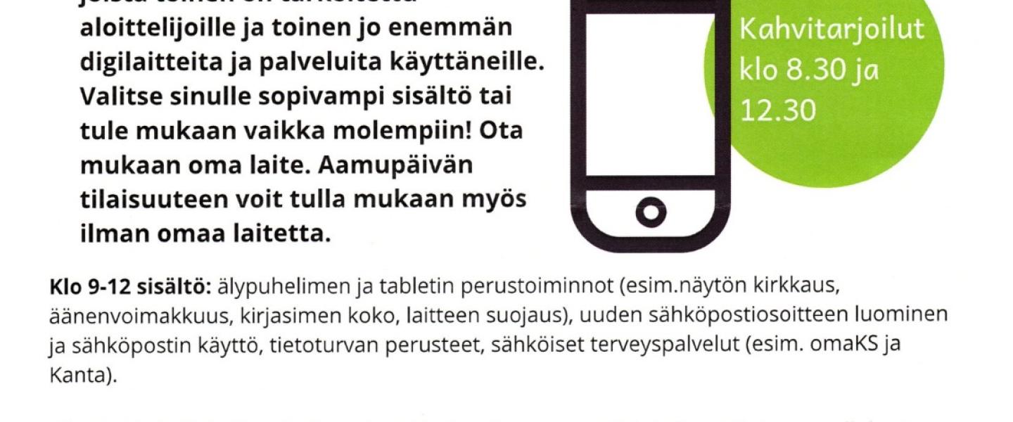 Ilmoitus digikoulutuksesta