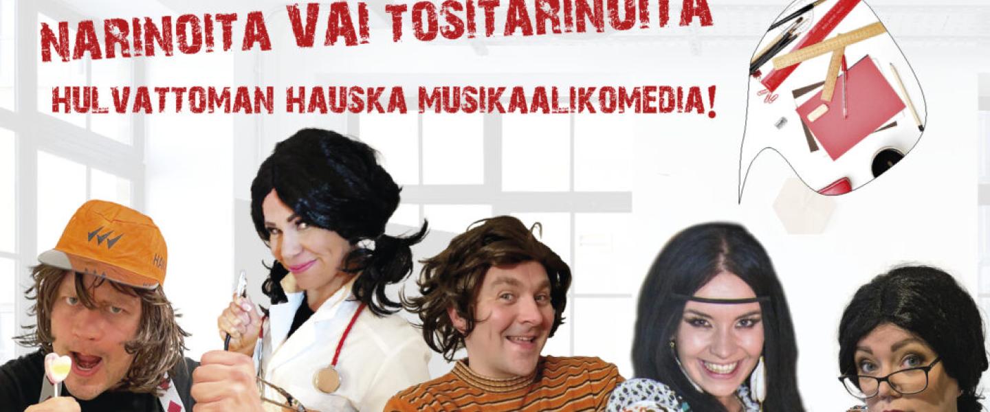 Musikaalikomedia mainos