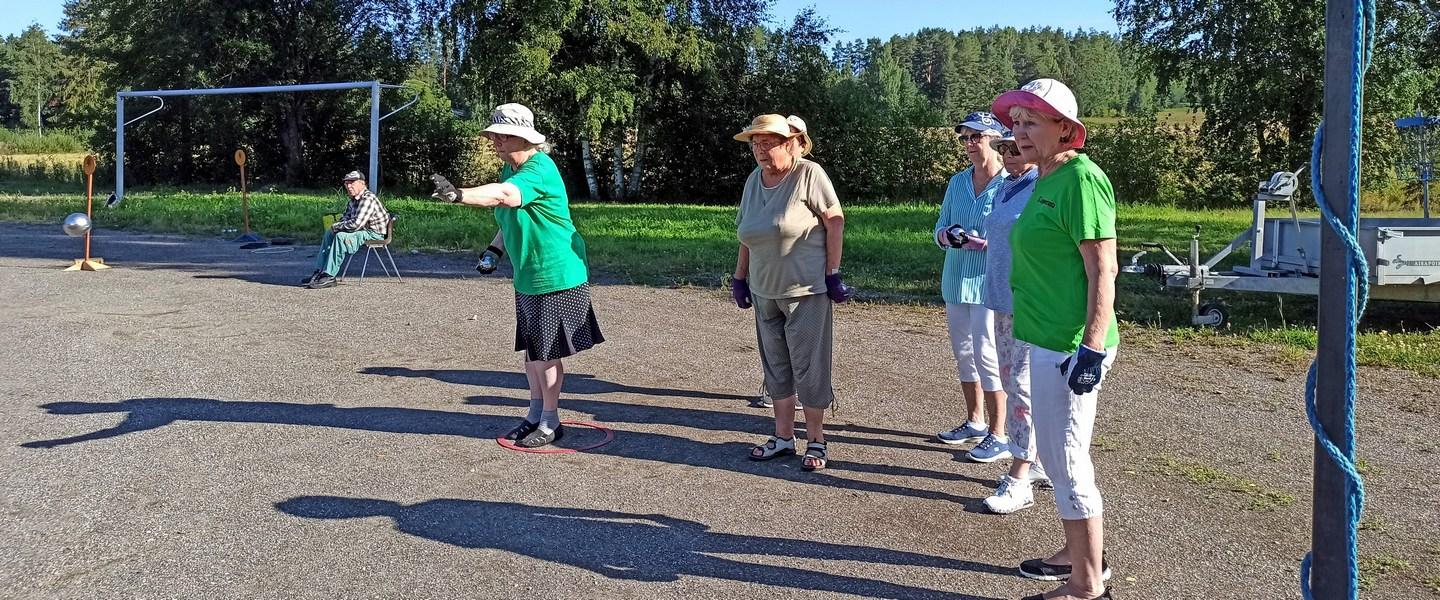 Joutseno vastaan Lappeenranta piirin petanqueturnaus 2024