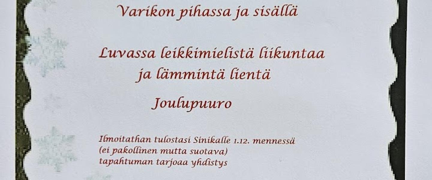 Ylöjärvi joulupuuro