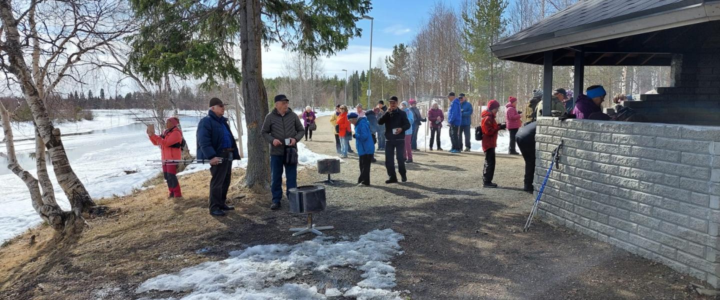 Kittilä kylässä Sodankylässä