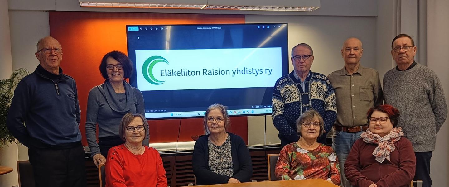 Raision yhdistyksen hallitus 2025