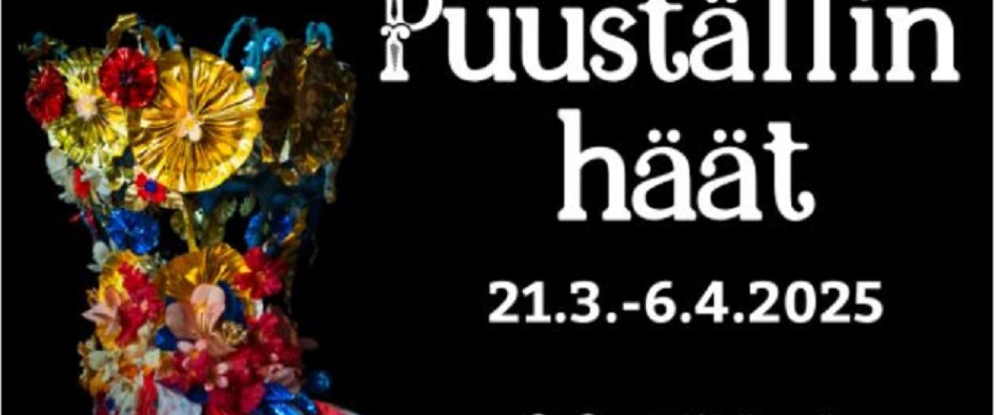Puuställin häät -näytelmän mainoskuva