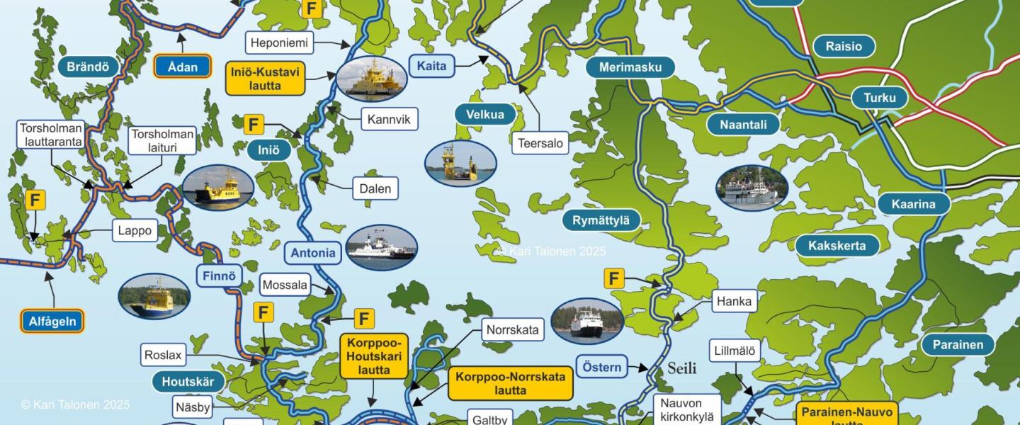 Masku saariston rengastie 2025