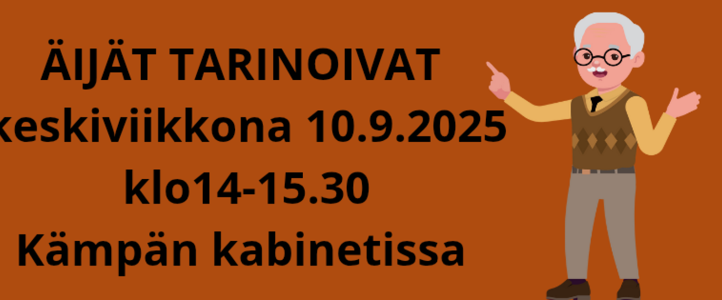 Äijät tarinoivat 10.9.2025