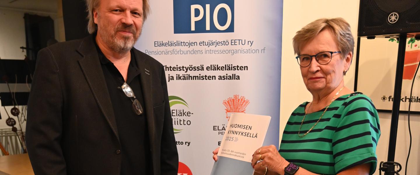 Sakari Nurmela ja Ulla-Maj Wideroos