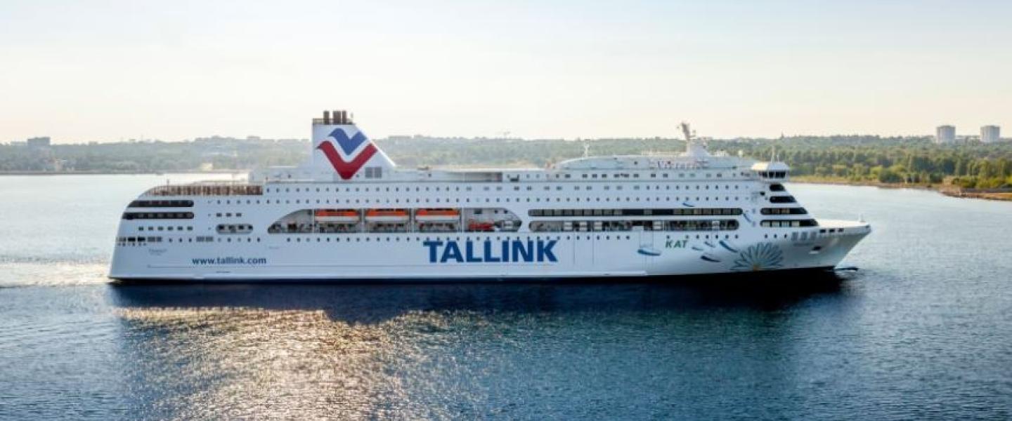 Kuvassa Tallinkin Viktoria laiva