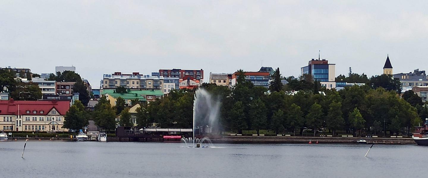 Kaupunkikuva ja Kasinon puisto Camillalta nähtynä