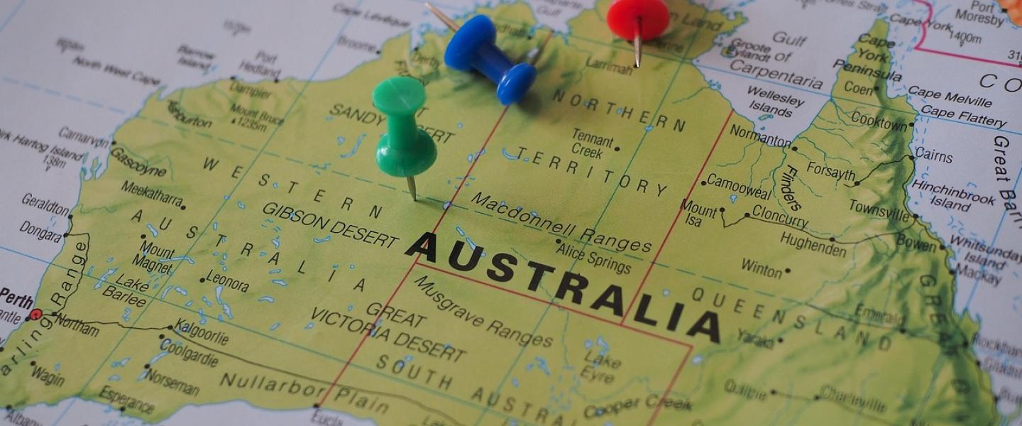 australian kartta